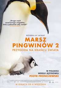 Plakat filmu Marsz pingwinów 2: Przygoda na krańcu świata